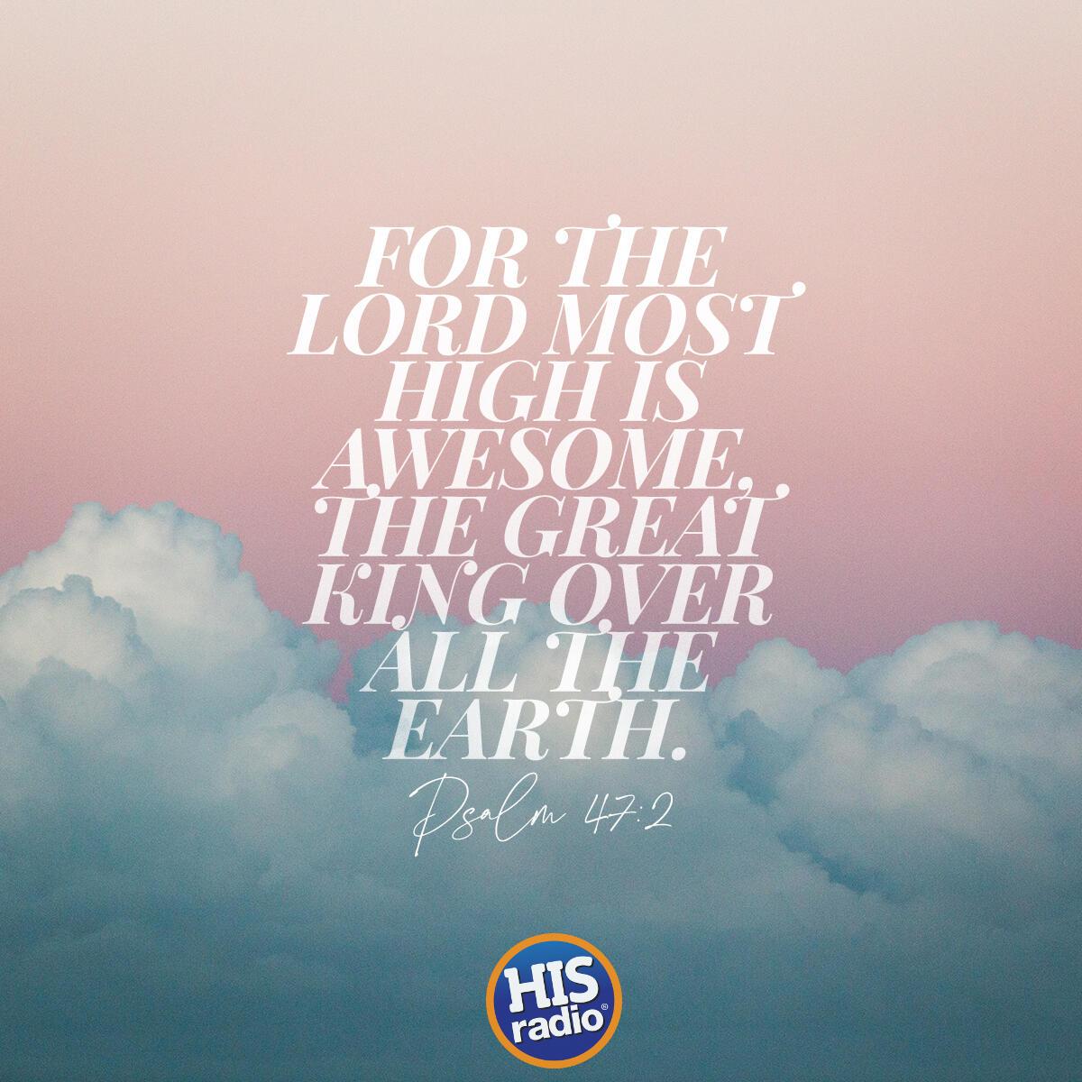 Psalm 47:2 - Verse of the Day