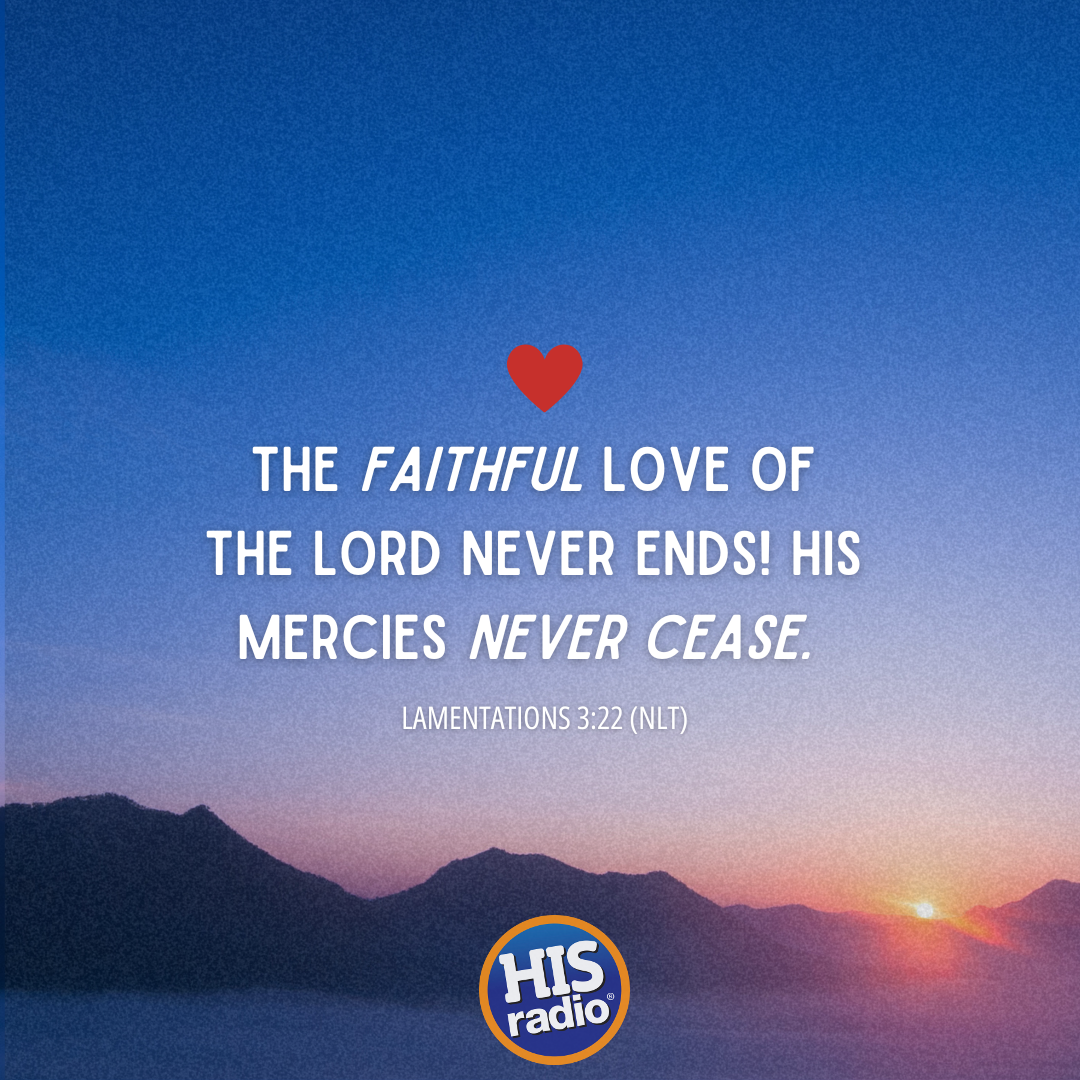 Lamentations 3:22 - Verse of the Day