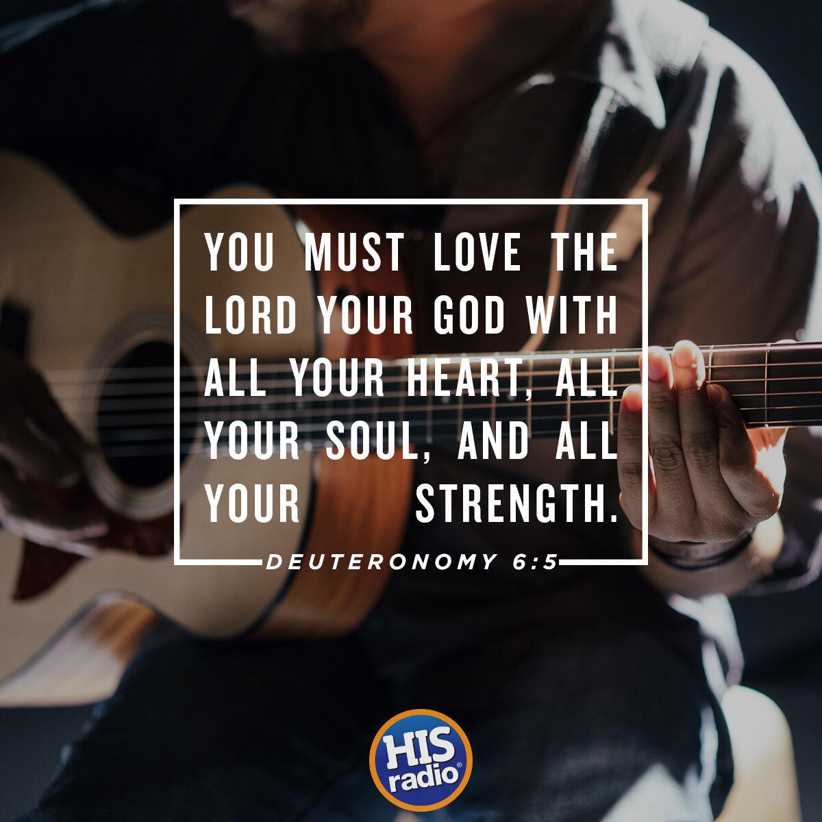 Deuteronomy 6:5 - Verse of the Day