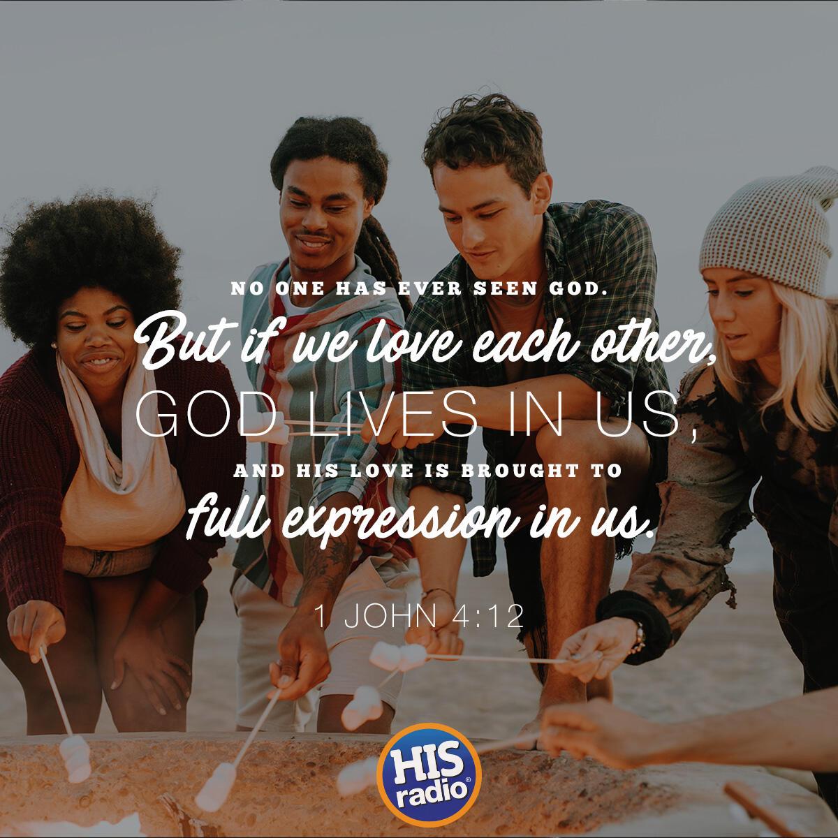 1 John 4:12 - Verse of the Day