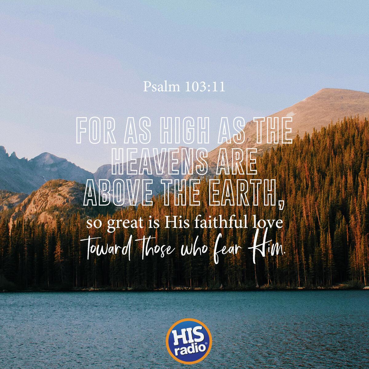 Psalm 103:11